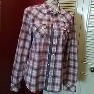 River Island Supreme plaid shirt